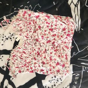Melrose floral bustier